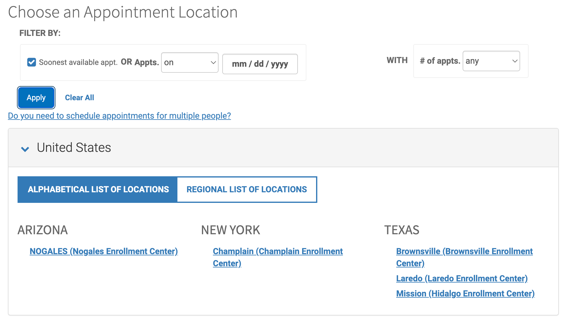 How To Get A Global Entry Appointment 5 Essential Tips The Points Guy   Screenshot 2023 11 02 At 10.16.24 AM 